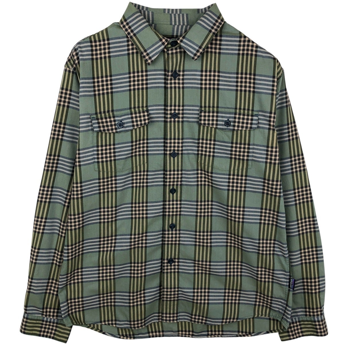 古着 パタゴニア Patagonia 53947FA12 長袖 フランネルチェックシャツ