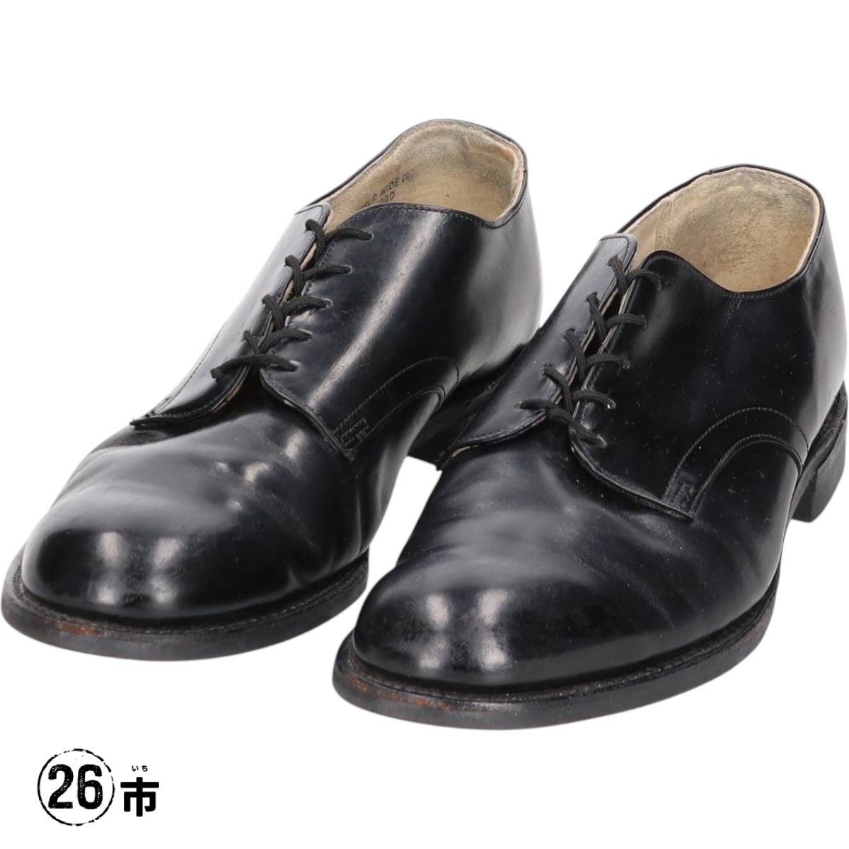 古着 90年代 米軍実品 U.S.NAVY サービスシューズ USA製 10 D メンズ