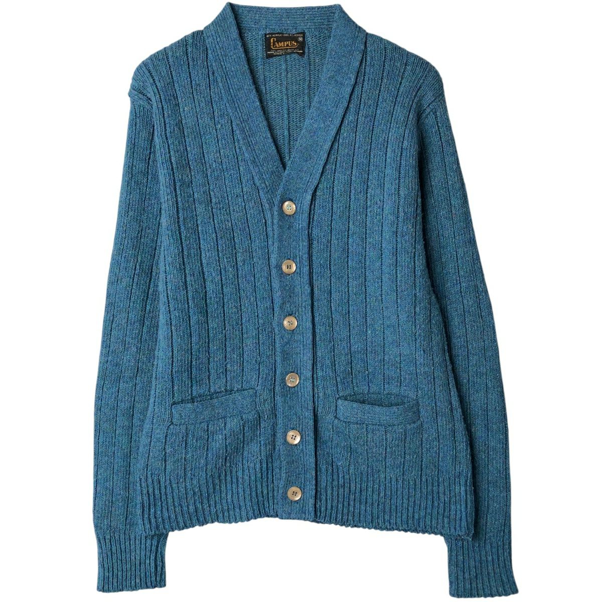 古着 80～90年代 REY WEAR 総柄 ノルディック柄 エクアドルニット