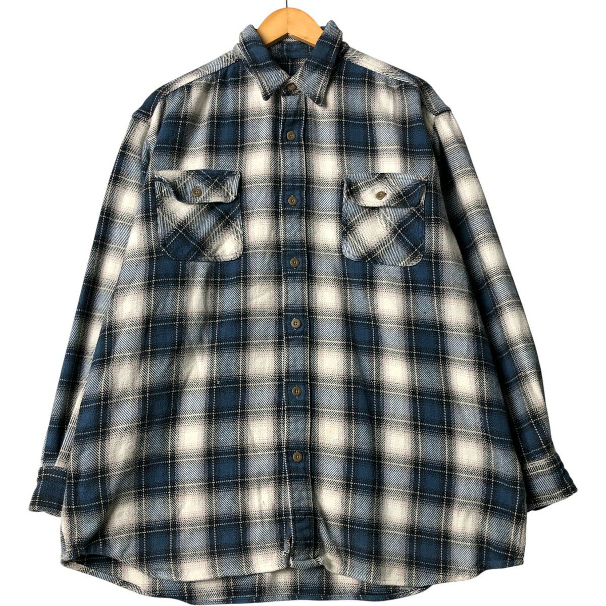 古着 90年代～ レッドヘッド RED HEAD 長袖 ライトネルチェックシャツ