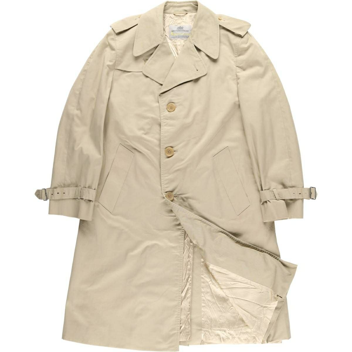 古着 アクアスキュータム Aquascutum カシミア混 チェスターコート