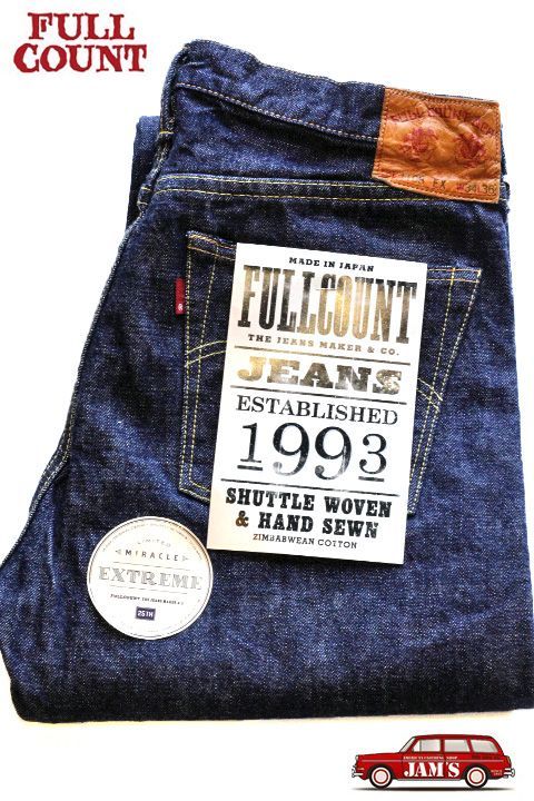 FULLCOUNT」25th Anniversary Denim Pants #1108 EXTREME フルカウント