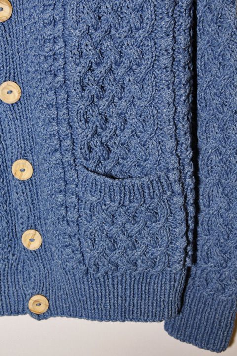 INVERALLAN」 4A CREW NECK CARDIGAN インバーアラン クルーネック