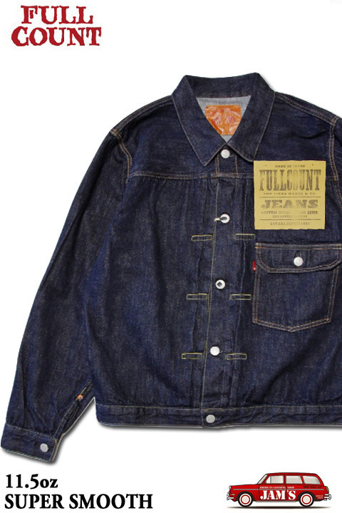 FULLCOUNT」 Type 1st Type Denim Jacket 2107SSW 11.5oz 