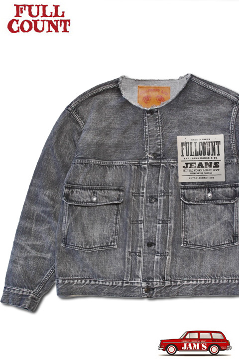 FULLCOUNT」Type 2nd Oversized Black Denim Jacket Lot ＃2103BKHW