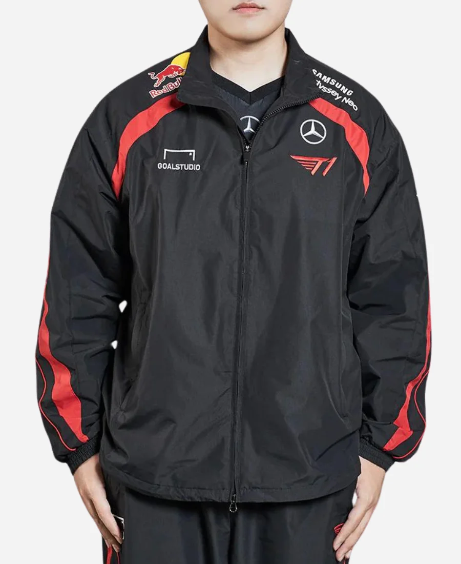 LCK Spring 2024 T1 Jacket | T1 2024 Uniform Black Jacket