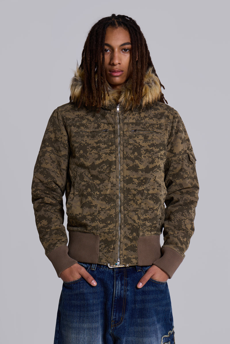 Digi Camo Marshal Jacket | Jaded London | Clothing