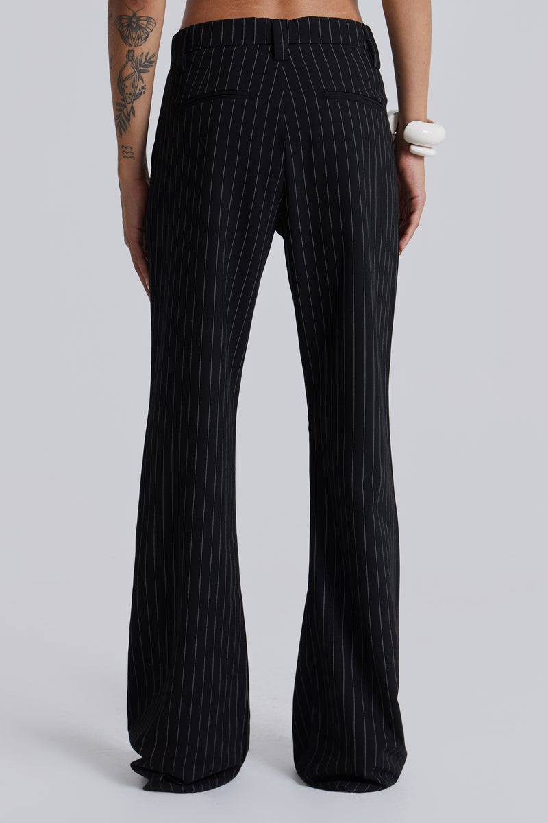 Stacked Bootcut Suit Pants | Jaded London | Clothing