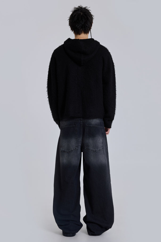 Shop Washed Black Colossus Jeans | Jaded London | Clothing