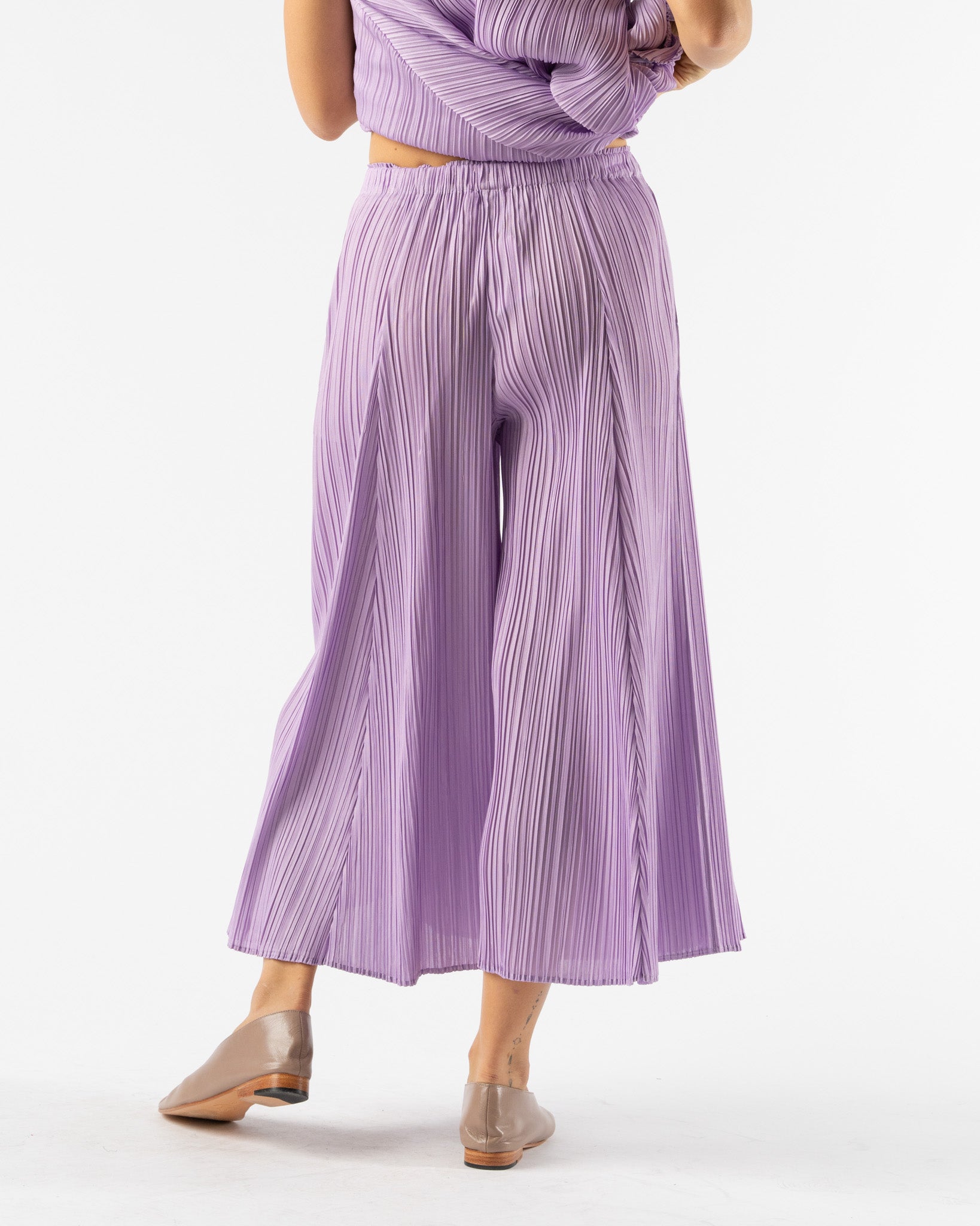 Pleats Please Issey Miyake Mellow Pleats in Light Purple Curated