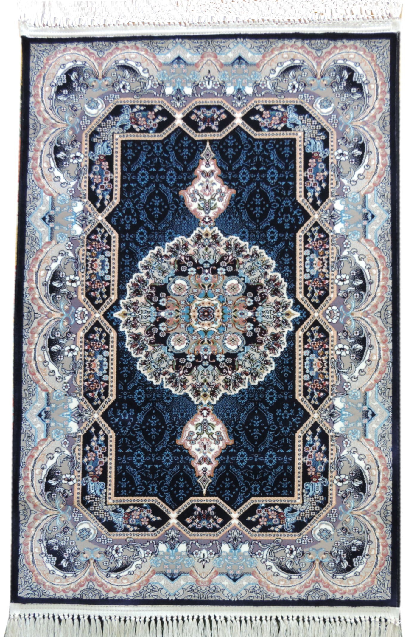 ウィルトン織り ペルシャ絨毯：玄関マットサイズ 120cm x 80cm – JAHAN