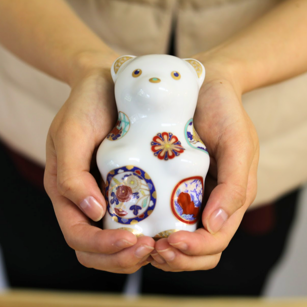 有田焼 置物 | momoco bear | 吉祥古伊万里 | オリジナル