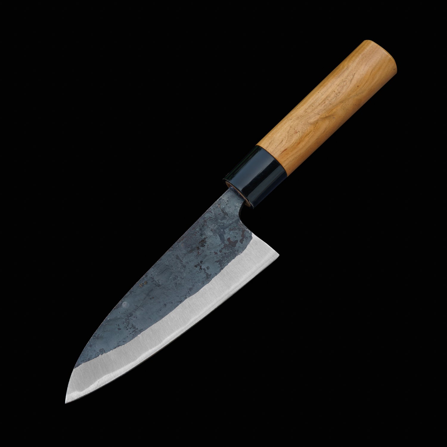 包丁の堺徳｜出刃包丁 種子包丁 黒打ち 白一鋼 桜柄