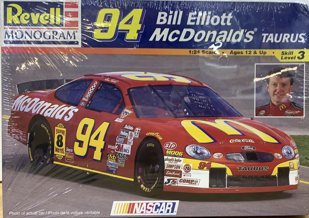 Elliott Bill #94 McDonald's Ford Taurus 1/24 1996 Issue – J-BarHobbies