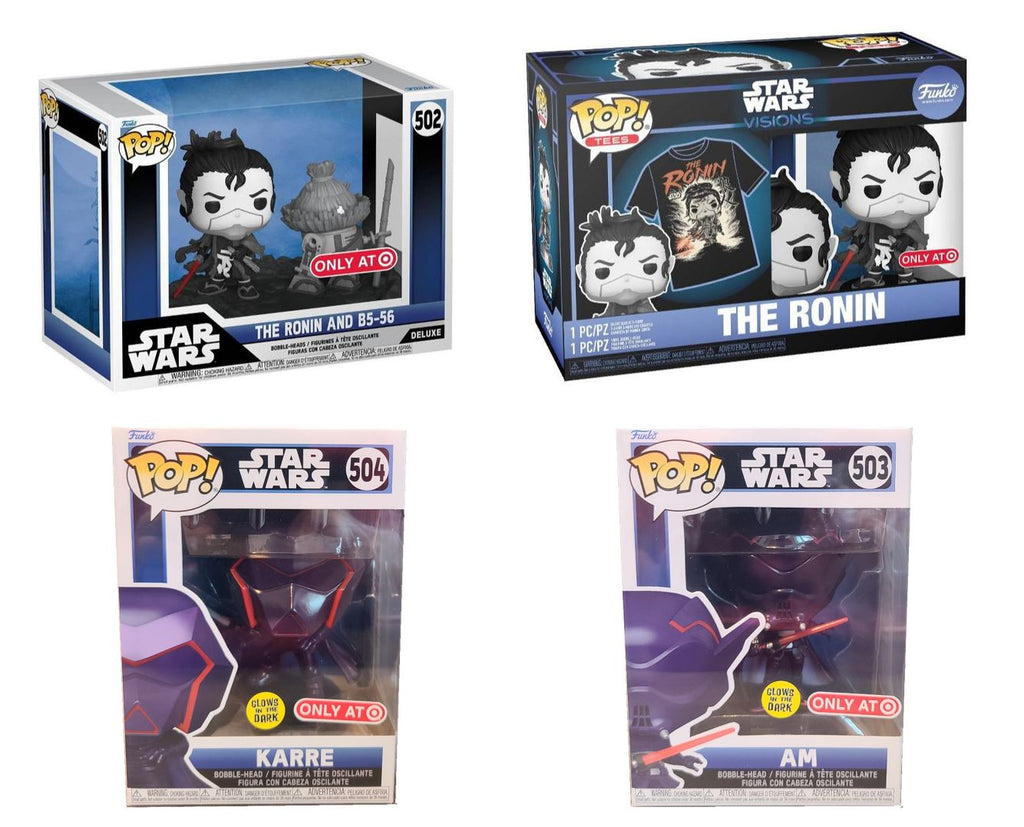 Funko Pop! Star Wars Visions Complete Set of 4 – JB's Sports Cards