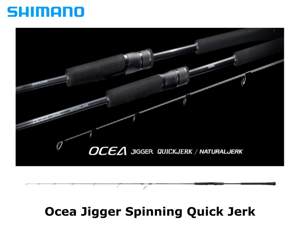 Shimano 24 Ocea Jigger Spinning Quick Jerk S60-3 – JDM TACKLE HEAVEN