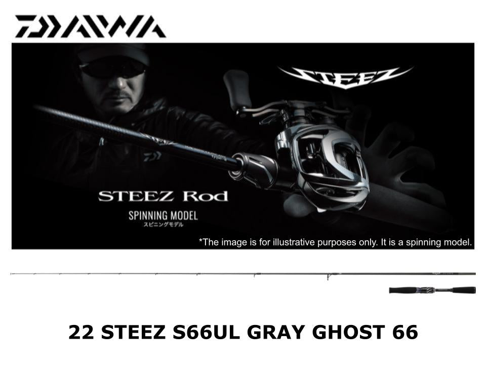 Pre-Order Daiwa 22 Steez S66UL Gray Ghost 66 – JDM TACKLE HEAVEN