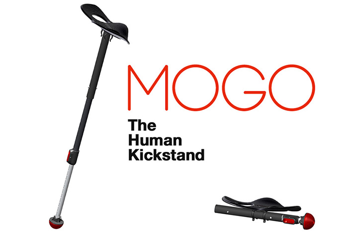 スタンディングチェア Focal Upright Mogo 黒 モバイルチェア Amazon