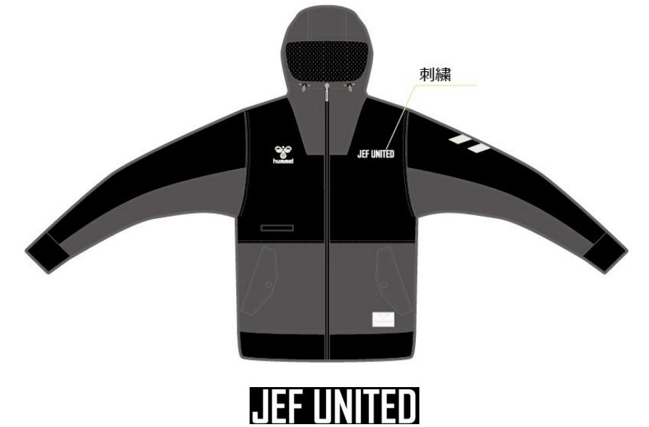 オフィシャルショップ「12JEF」限定！エンブレムワッペン・刺繍加工