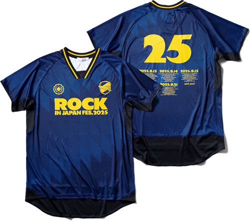 ROCK IN JAPAN FESTIVAL 2025 コラボサッカーシャツ販売のお知らせ