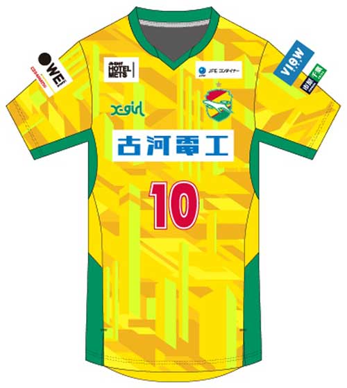 2023-24X-girlオーセンティックユニフォーム スポンサーロゴ追加