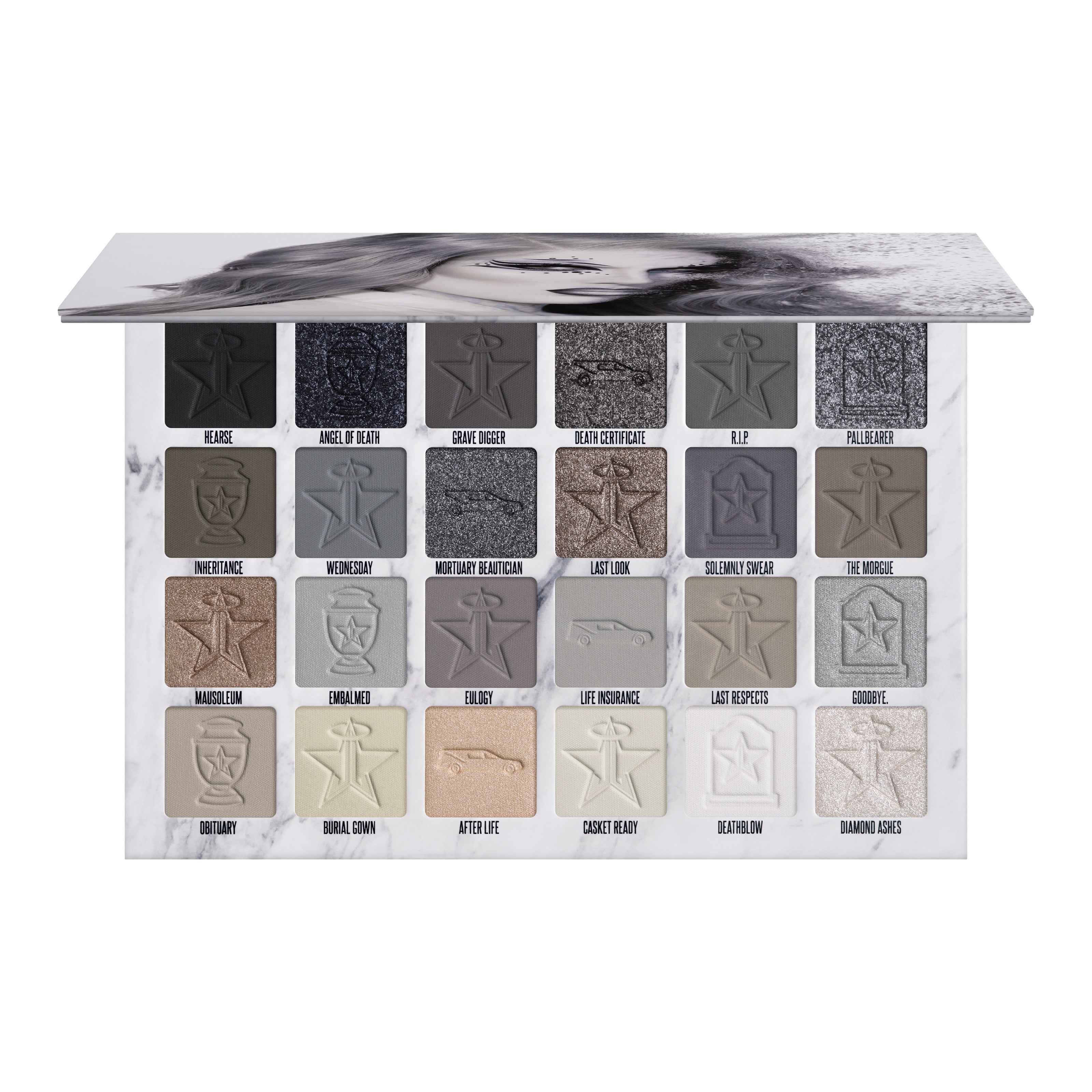 Cremated Eyeshadow Palette – Jeffree Star Cosmetics