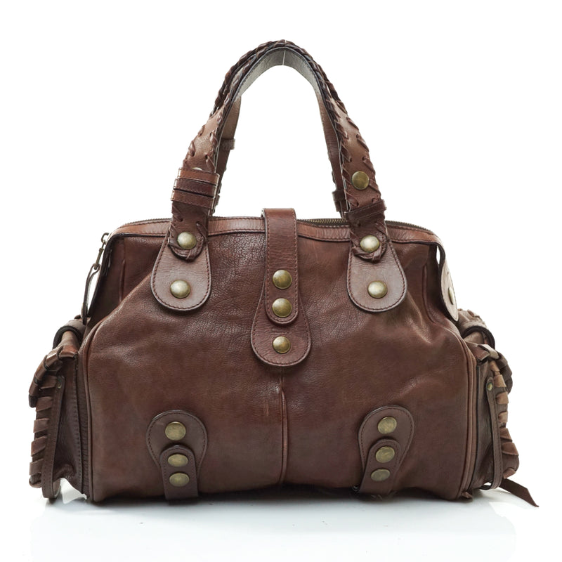 Chloe Silverado Hand Bag Leather