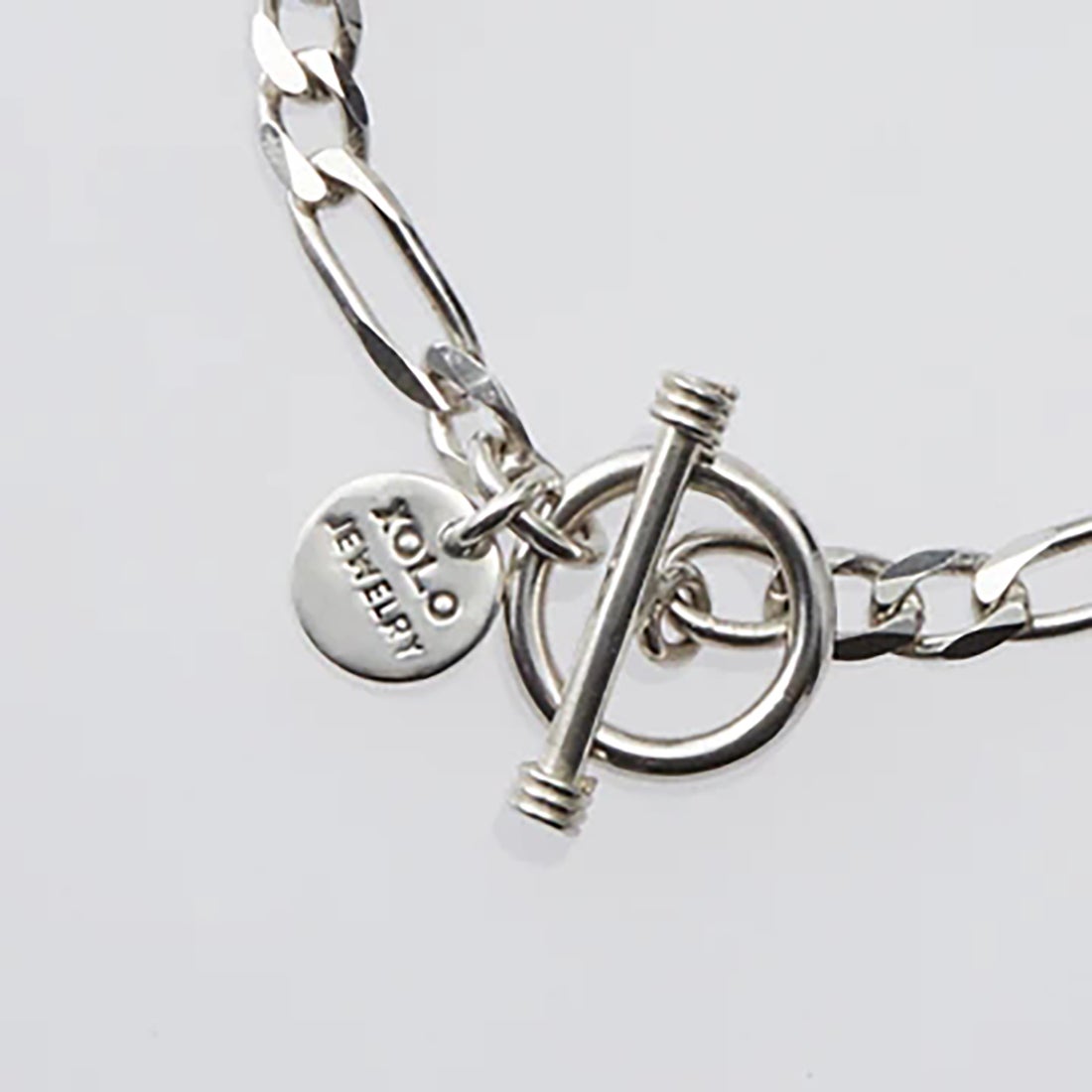 XOLO JEWELRY [ショロジュエリー] フィガロリンクブレスレット 8mm