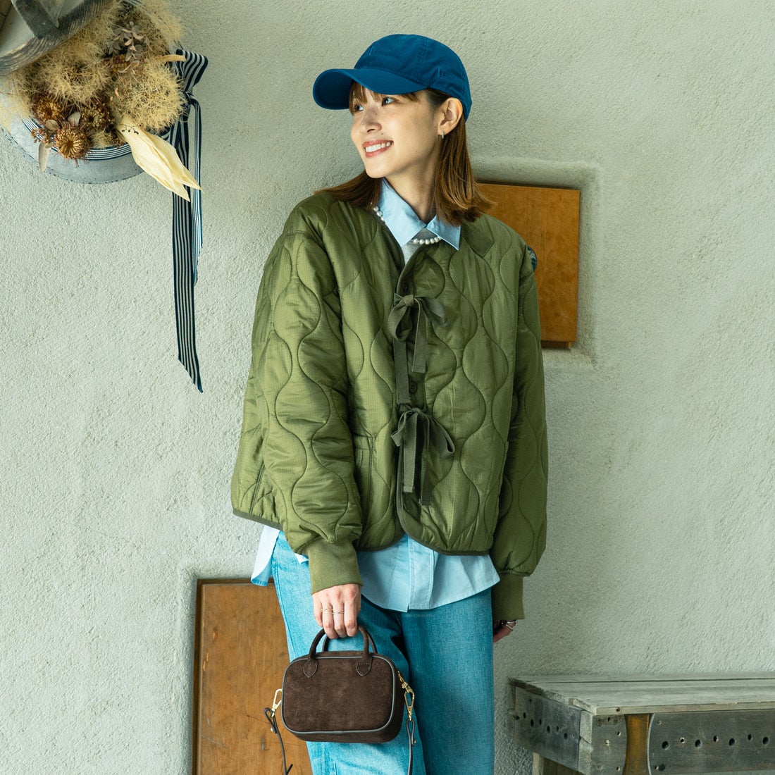 MILITARY [ミリタリー] 別注 M-65 キルティングライナージャケット [T