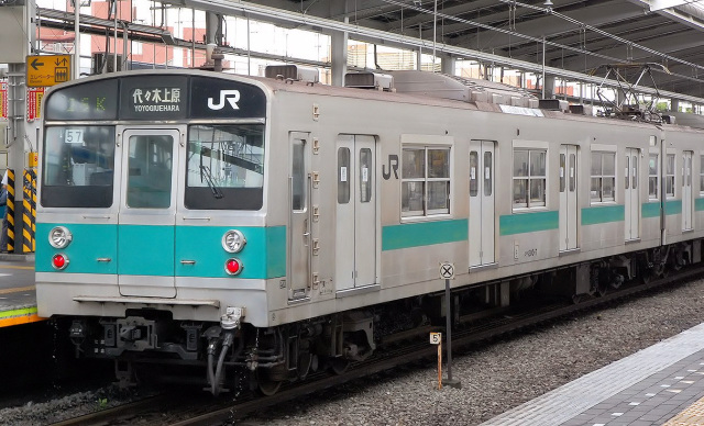 JR東日本 203系0番台 常磐緩行線、営団千代田線直通 1982～2011年 - J