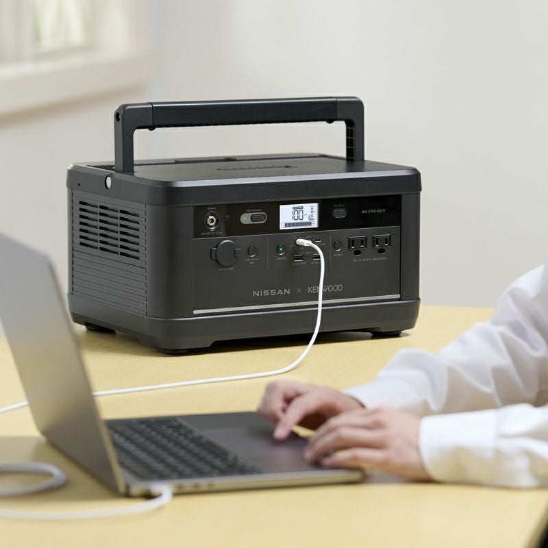 リユースバッテリー内蔵ポータブル電源 600Wh IPB01G | JVCケンウッド