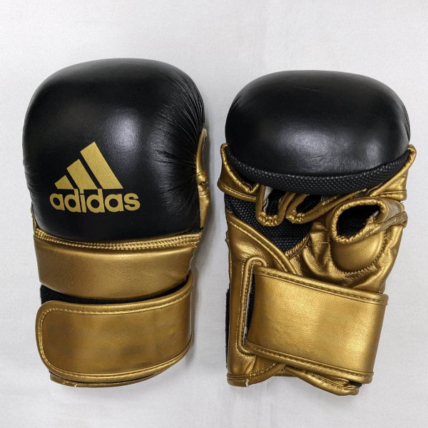 NEW】adidas アディダス MMA パウンド グローブ Grappling Gloves 黒