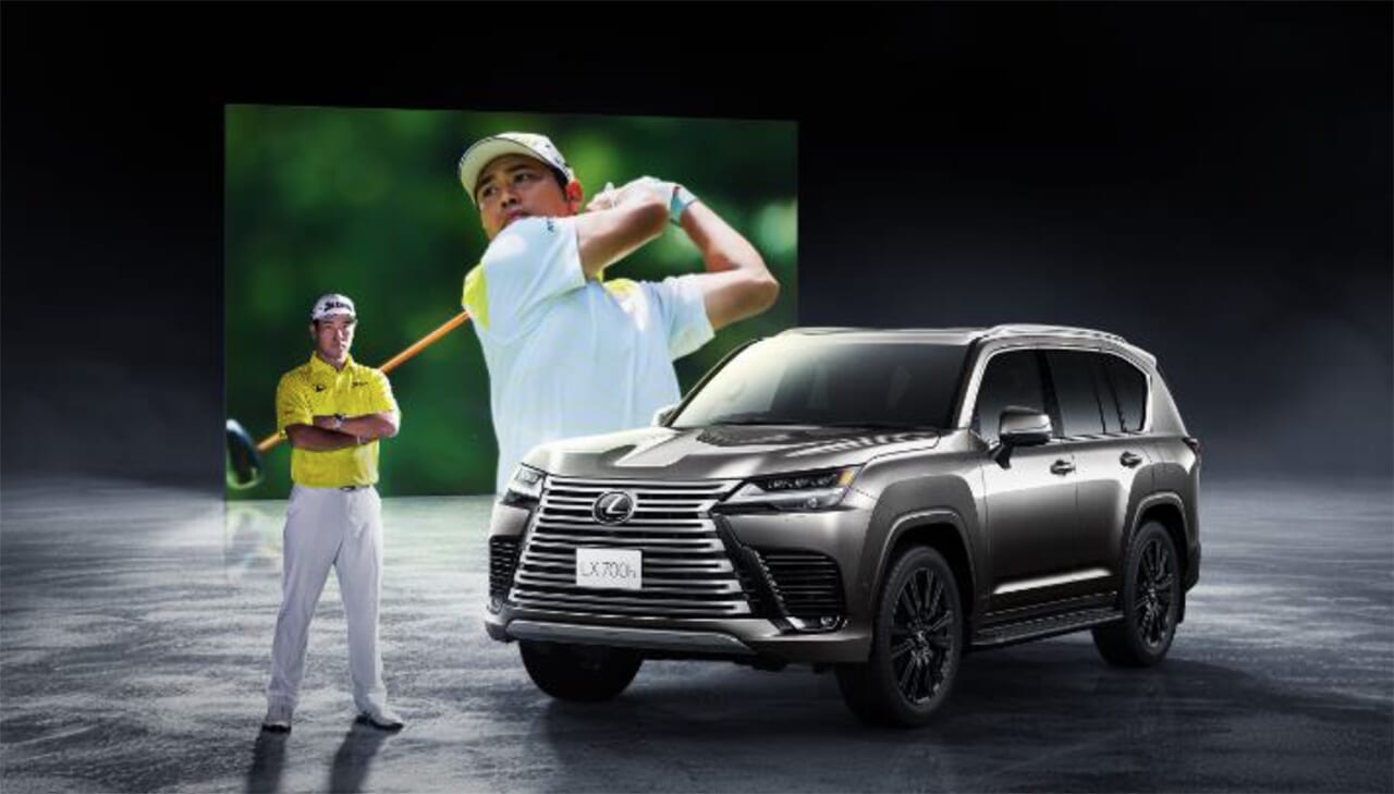 松山英樹選手] 米ツアー10勝の偉業を記念「レクサスLX “HIDEKI