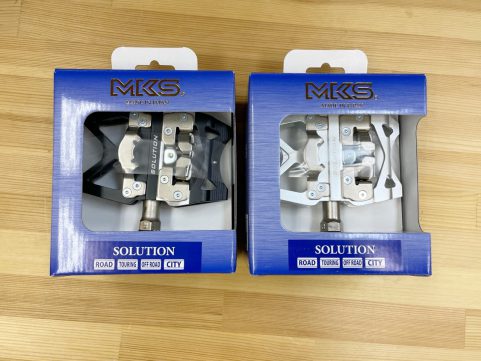 片面フラット 片面ビンディング（SPD）の使える相棒 MKS（三ヶ島ペダル