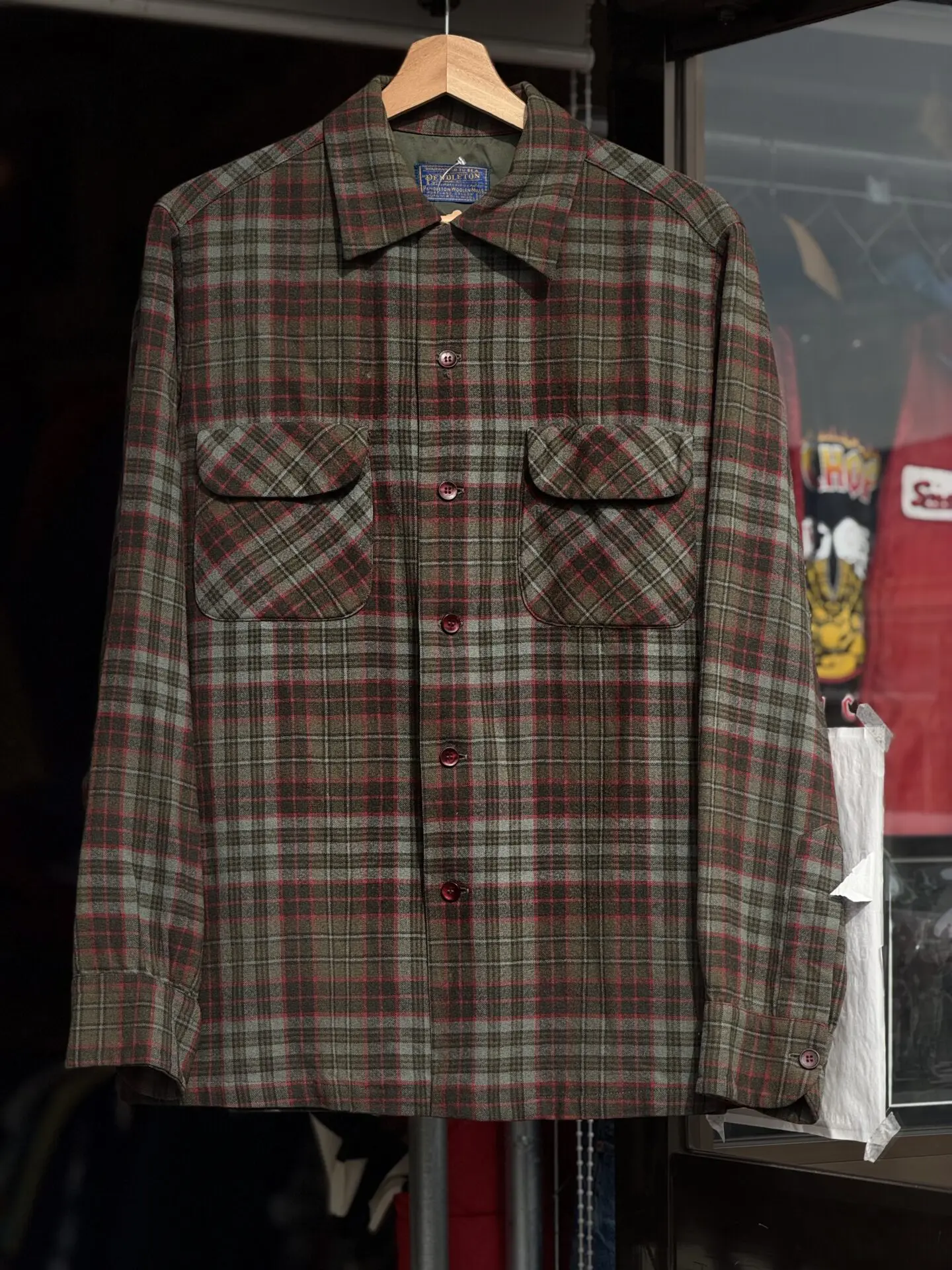 50~60's Vintage PENDLETON ボードシャツ Mサイズ 美品 board shirt