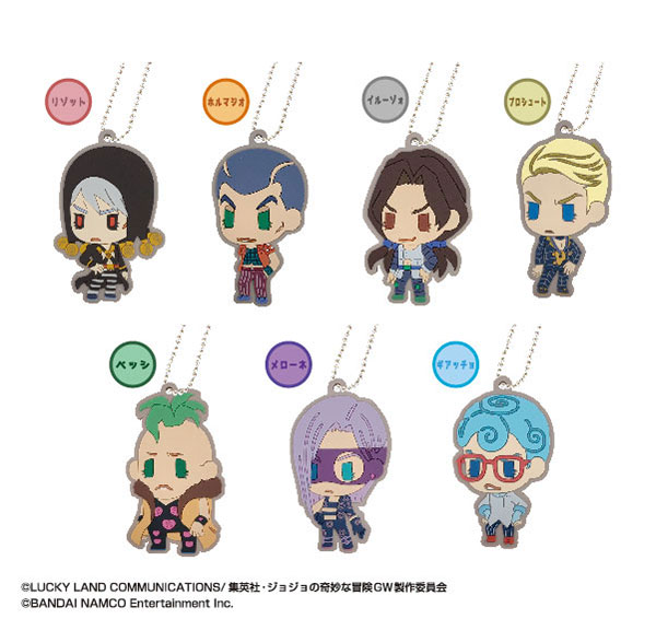 ラバーマスコット ジョジョのピタパタポップ 暗殺者チームBOX | GOODS