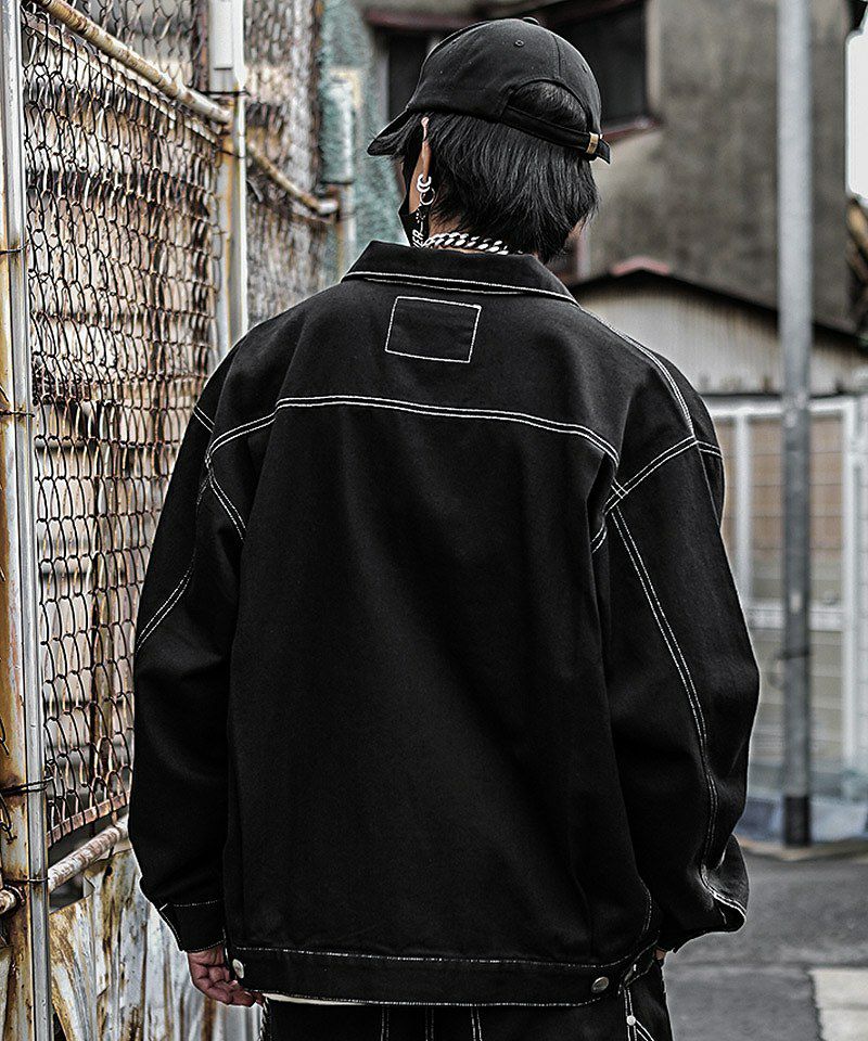 Black Denim Jacket アウター｜【公式】DIVINER（ディバイナー）