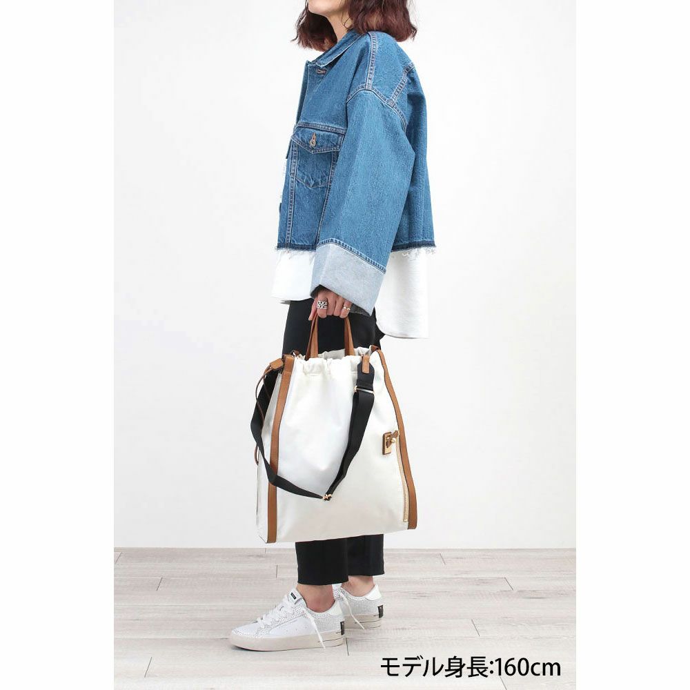 ORSETTO トートバッグ ナイロン A4対応 METALLO オルセット 01-113-01