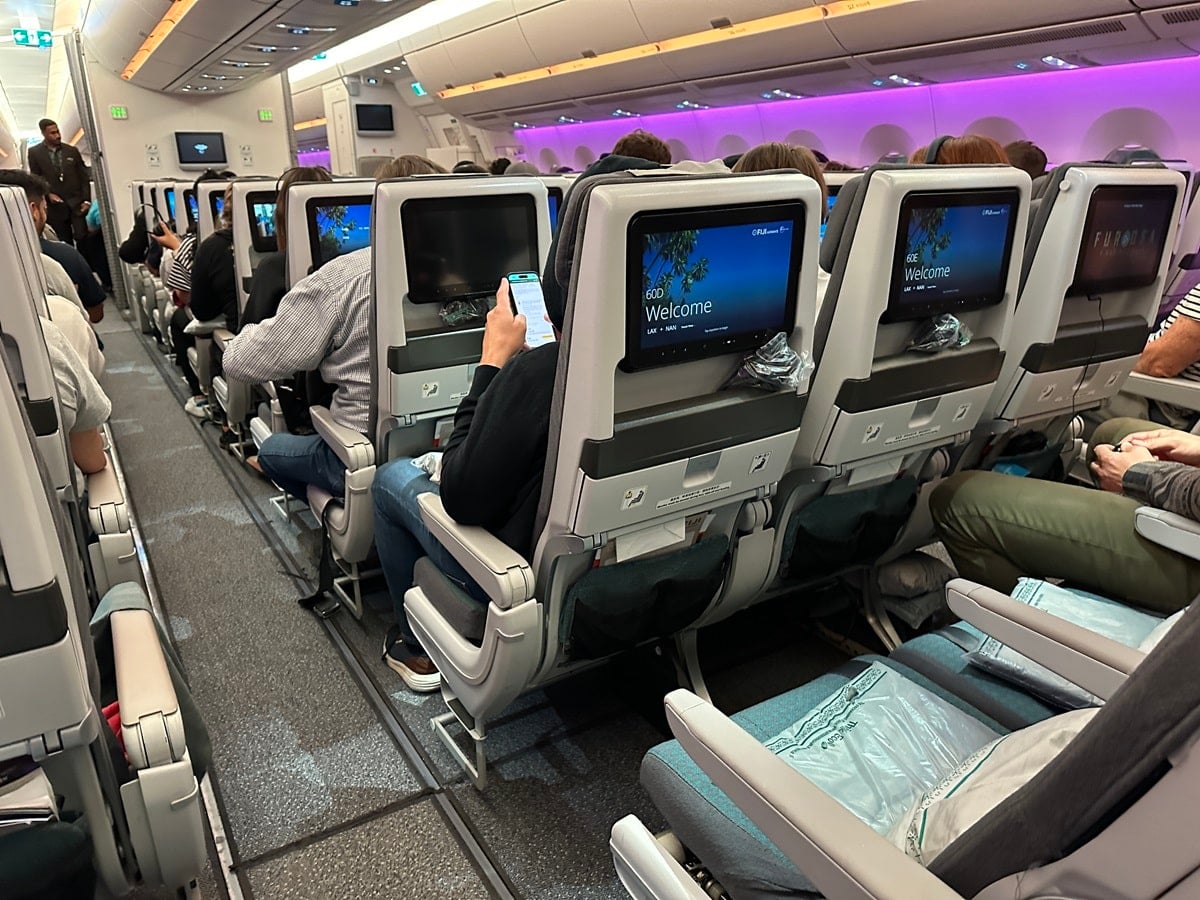 Fiji Airways review: Flying from L.A. to Nadi in the very back of