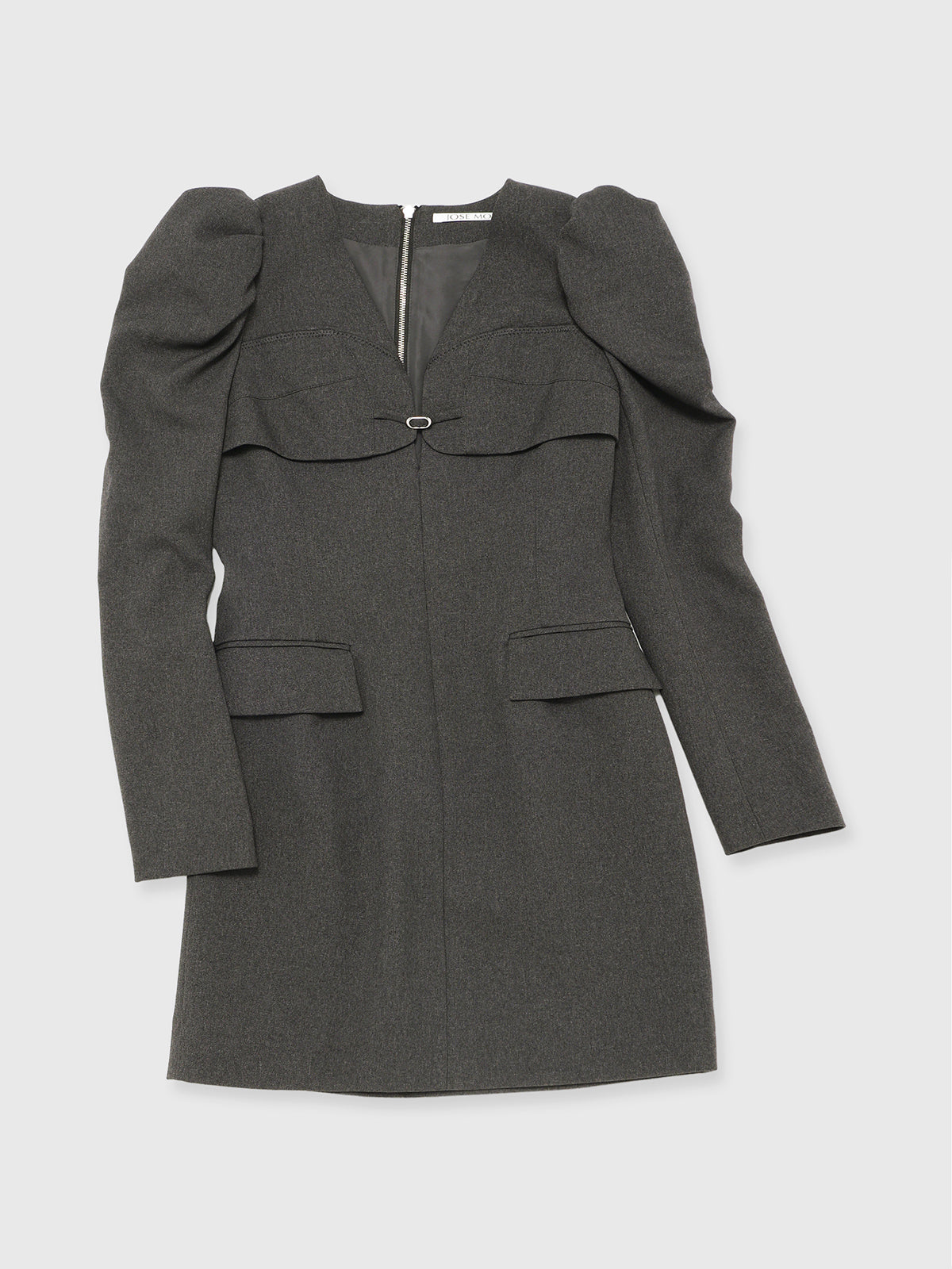 POWER SHOULDER MINIDRESS – JOSEMOON