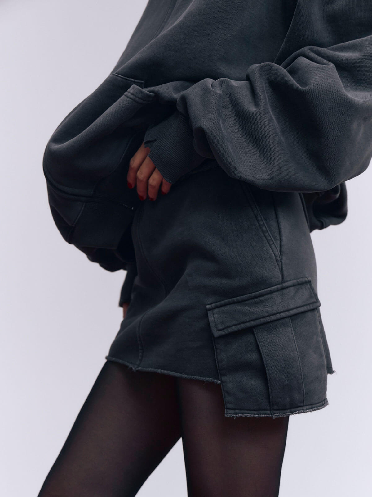 OVERDYE MINI SKIRT – JOSEMOON