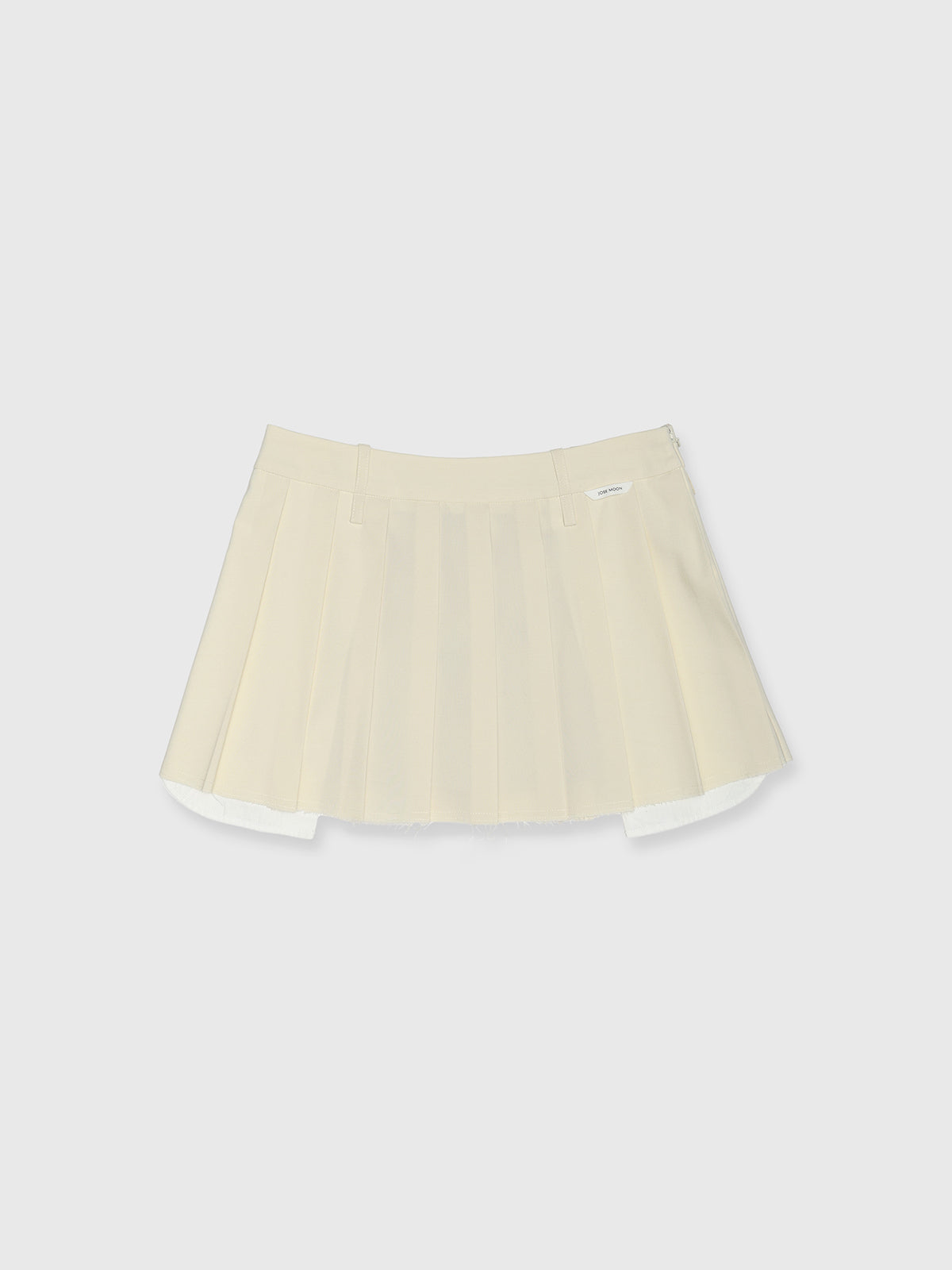 DOUBLEWAIST PLEATS MINISKIRT – JOSEMOON