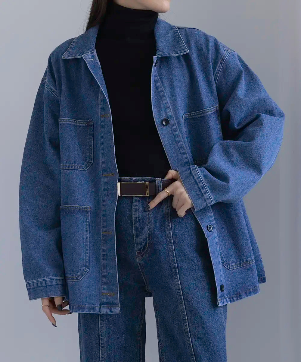 デニムカバーオールジャケット（Denim Coverall Jacket）