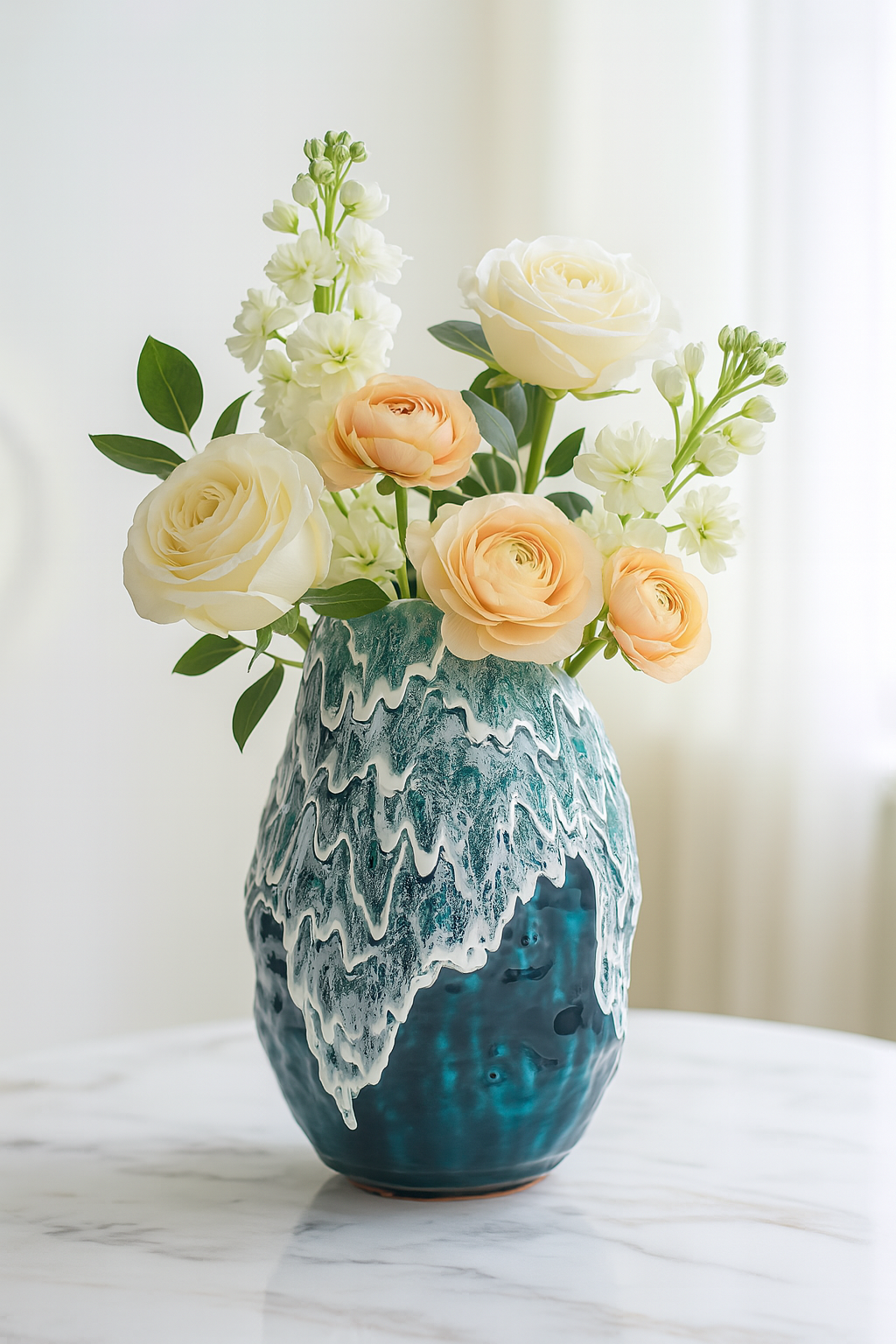 工芸品 Kutani ware vase by Takashi Kitamura 工芸品 Kutani ware