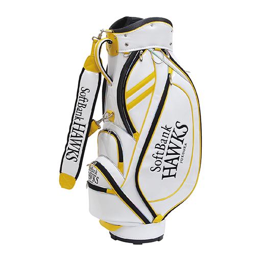 NEW ソフトバンクホークス キャディバッグ｜レザックス