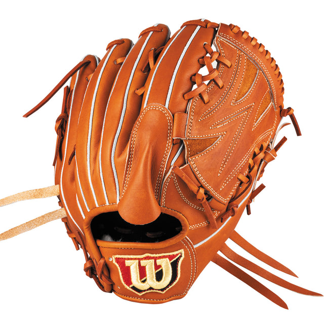 硬式用 Wilson Staff DUAL 内野手用 D5型 - Tオレンジ by Wilson Japan