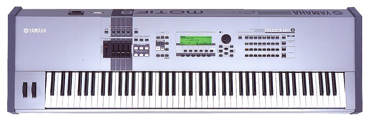 YAMAHA MOTIF8 シンセサイザー 88鍵盤 日本製 動作確認済み YAMAHA