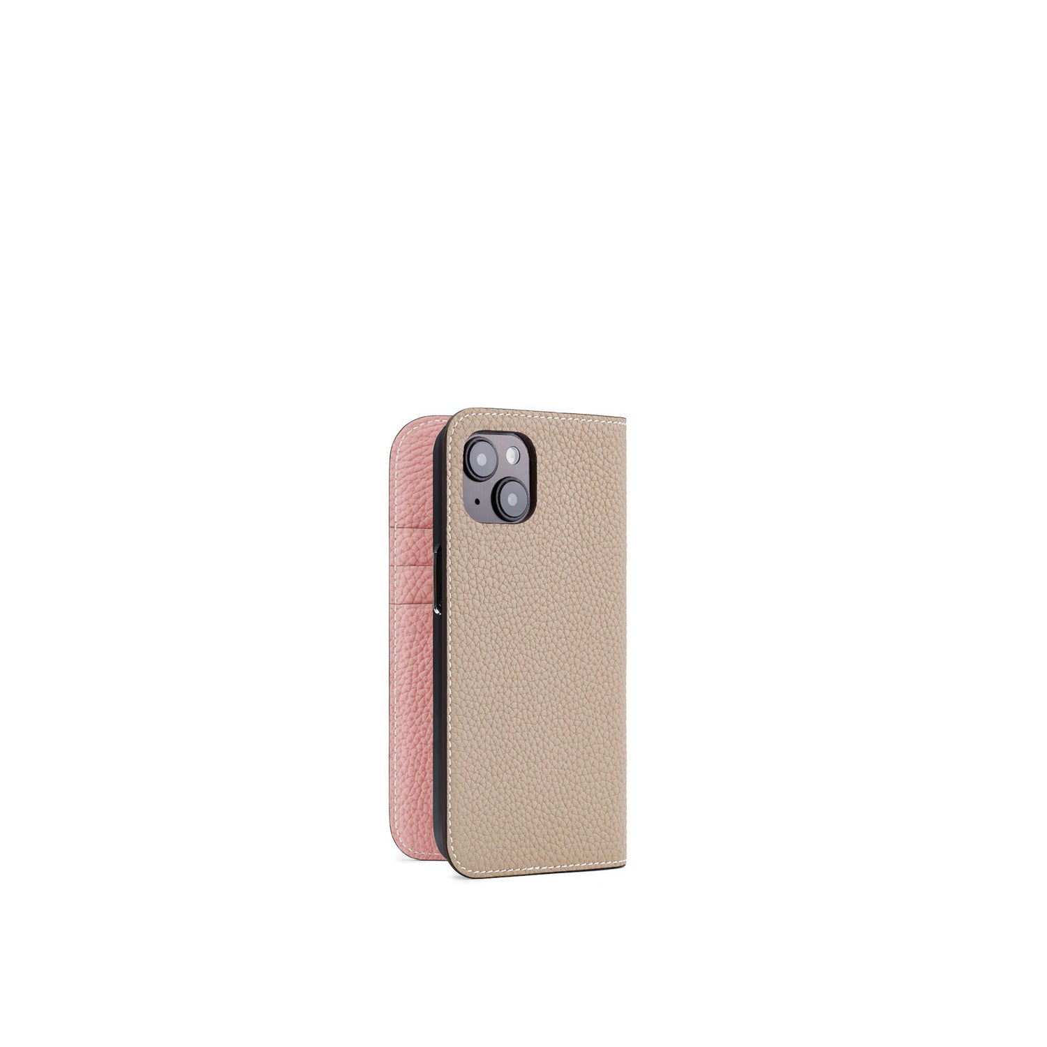 iPhone 14) ダイアリーケース シュリンクレザー