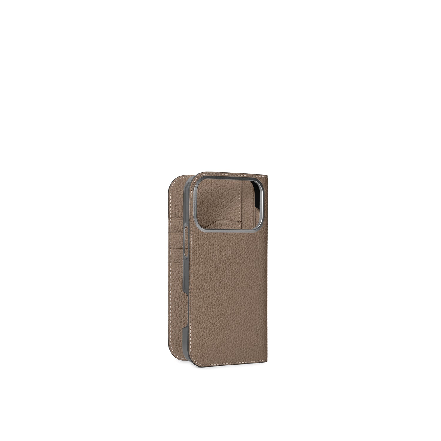 iPhone 17 Pro Max) ダイアリーケース シュリンクレザー