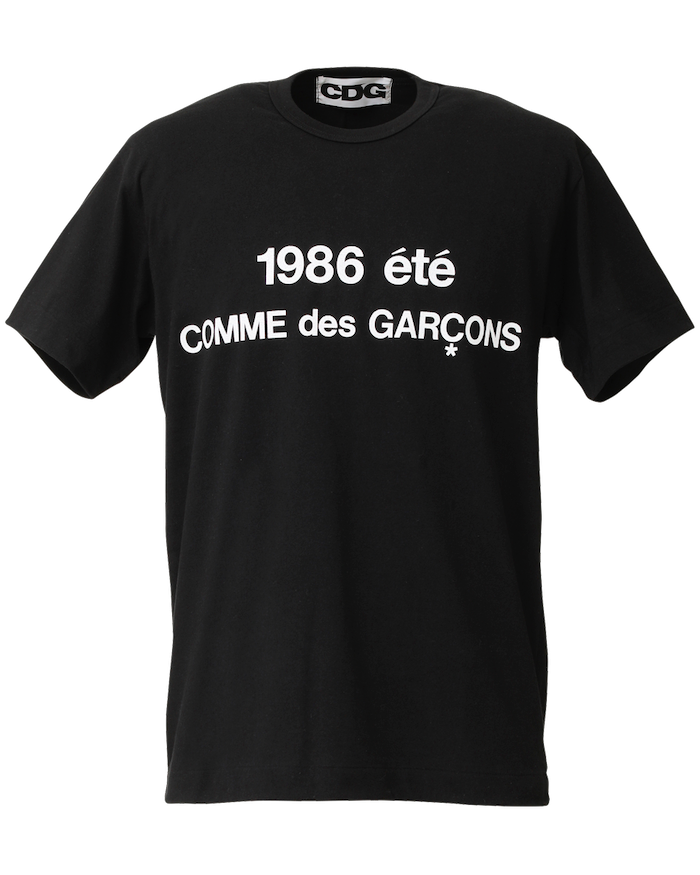 COMME des GARÇONS 1986 été T-SHIRT | CDG - COMME des GARÇONS（コム